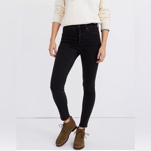 Madewell 10" HIGH-RISE SKINNY JEANS Size 27
